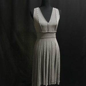 Black and White Stripe dress